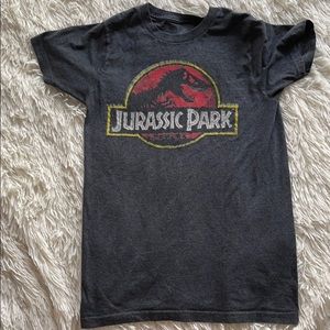 Jurassic park distressed t-shirt size small